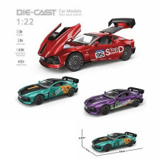 Машинка TX 43688 Авто Експерт 3 види металопластик масштаб 1:22 світло звук інерція відчиняються двері багажник та капот в коробці ВИДАЄТЬСЯ МІКС