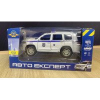 Машина 41153 Авто Експерт масштаб 1:32 світло звук інерція відчиняються двері багажник капот Авто Експерт