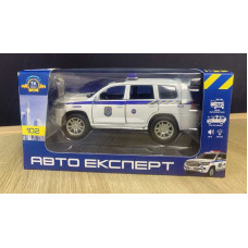 Машина 41153 Авто Експерт масштаб 1:32 світло звук інерція відчиняються двері багажник капот Авто Експерт