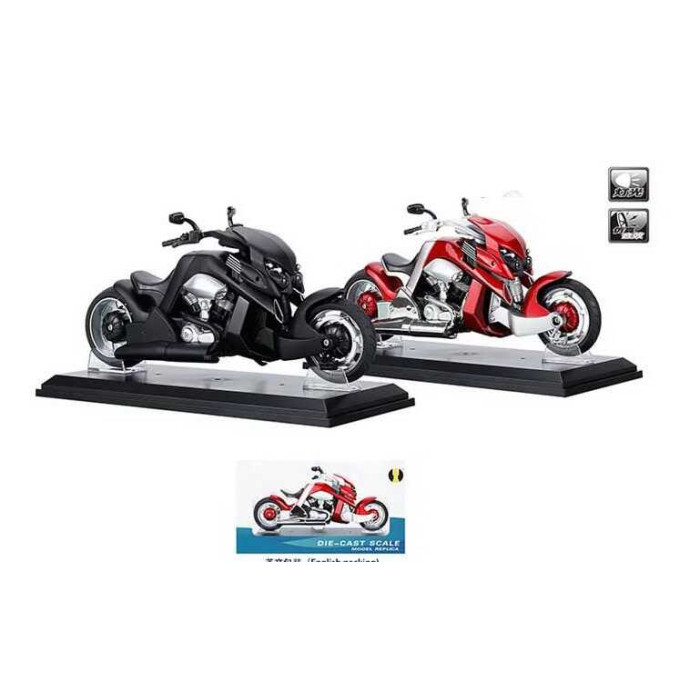 Мотоцикл BG 14-741 Мото Експерт металопластик масштаб 1:12 прогумовані колеса підсвічування звук амортизація платформа Авто Експерт