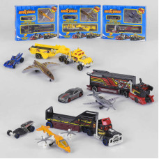 Набор машин металлопластик T-R 868 E1 3 вида 3 штуки