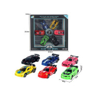 Набір машин 6618 6 штук6 штук металопластик інерція