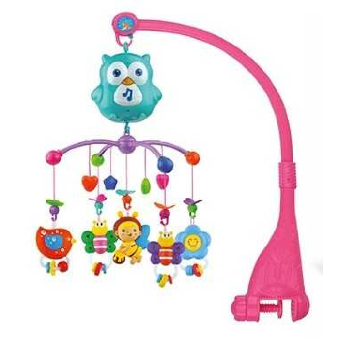 Карусель HL 2018-43 R Добрые сны звуковые и световые эффекты 5 подвесок