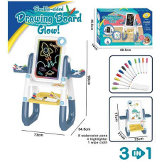 Мольберт YM 2216 на батарейках підсвічування 3 в 1