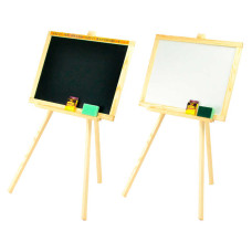 Мольберт магнітний Мася 030 + НОГИ Дошка ш40 * в55см Підставка ш55 * в110см матеріал сосна Мася