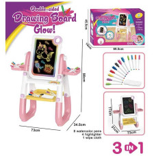 Мольберт YM 2216 A на батарейках підсвічування 3 в 1