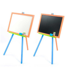 Мольберт магнітний - кольоровий 130 + НОГІ тринога метал фарбована Дошка ш40*в55см Висота 100см матеріалсосна Мася Мася