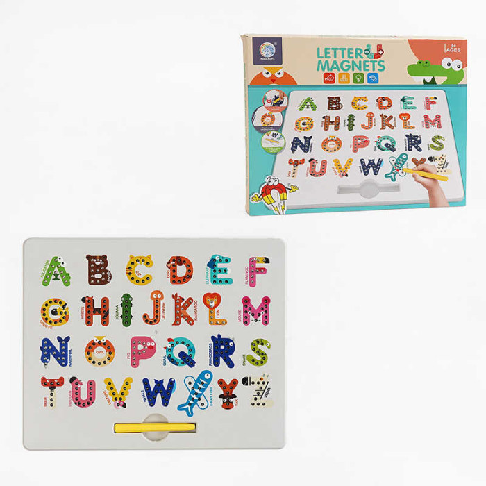 Мозаїка YM 2021-1 магнітна англійський алфавіт