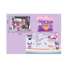 Герої YQ 8501 5 фігурок прасувальна дошка замок кошик для білизни аксесуари