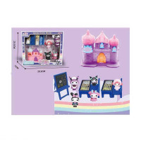 Герої YQ 8503 5 фігурок парти замок дошка