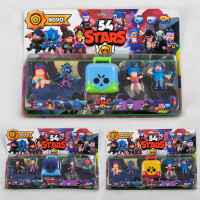 Герої LDY 220862 BRAWL STARS 3 види на листі