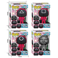 Герої YY 02 Гра в кальмара 4 види 16 см