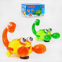 Музичний Скорпіон 65683 “TK Group” ОЗВУЧ УКР МОВОЮ колесо вільного ходу дитяча пісня світло рухає клешнями хвостиком та очима TK Group