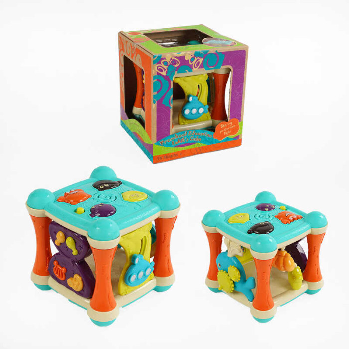 Музична іграшка Куб 1092 світло звук