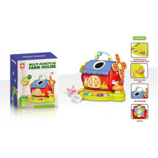 Розвивальний будинок текстильні тварини 8867