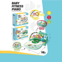 Килимок 1688-64 піаніно мелодії підсвічування 4 брязкальця