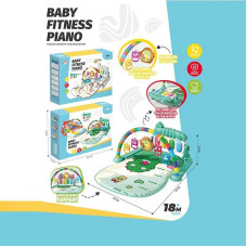 Килимок 1688-64 піаніно мелодії підсвічування 4 брязкальця