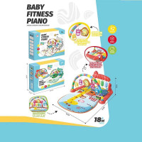 Килимок 1688-65 піаніно мелодії підсвічування 4 брязкальця