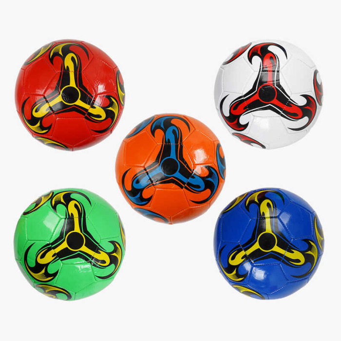 Мяч футбольный С 70163 5 цветов размер №5 материал PVC 260-270 грамм резиновый баллон ВЫДАЕТСЯ ТОЛЬКО МИКС ВИДОВ