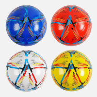 М`яч футбольний С 62383 TK Sport 4 кольори вага 300-310 грамів гумовий балон матеріал PVC розмір №5 ВИДАЄТЬСЯ МІКС TK Sport