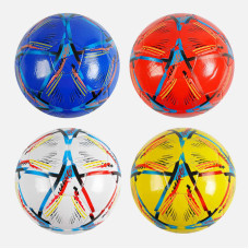 М`яч футбольний С 62383 TK Sport 4 кольори вага 300-310 грамів гумовий балон матеріал PVC розмір №5 ВИДАЄТЬСЯ МІКС TK Sport