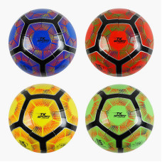 М`яч футбольний C 60505 TK Sport 4 кольори розмір №5 матеріал PVC 280 грамів гумовий балон ВИДАЄТЬСЯ ТІЛЬКИ МІКС ВИДІВ TK Sport
