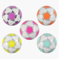 М'яч футбольний C 70124 5 кольорів розмір №5 матеріал PVC 280 грамів гумовий балон ВИДАЄТЬСЯ ТІЛЬКИ МІКС ВИДІВ