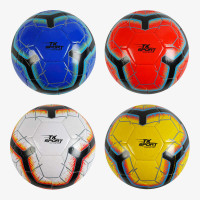 М`яч футбольний С 62395 TK Sport 4 кольори вага 300-310 грамів гумовий балон матеріал PVC розмір №5 ВИДАЄТЬСЯ МІКС TK Sport