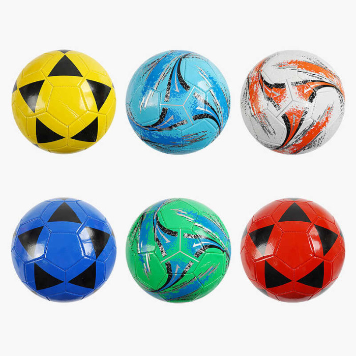Мяч футбольный C 70127 6 цветов размер №5 материал PVC 280 грамм резиновый баллон ВЫДАЕТСЯ ТОЛЬКО МИКС ВИДОВ