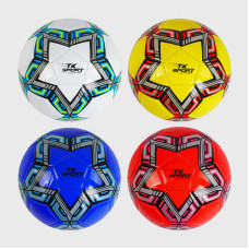 М`яч футбольний C 50201 TK Sport 4 види матеріал TPU вага 320-340 грамів розмір №5 ВИДАЄТЬСЯ ТІЛЬКИ МІКС ВИДІВ TK Sport