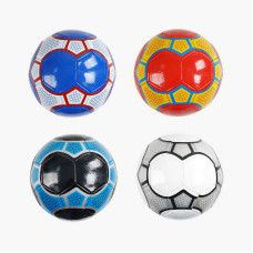 М`яч футбольний C 70142 4 кольори розмір №5 матеріал PVC 280 грамів гумовий балон ВИДАЄТЬСЯ ТІЛЬКИ МІКС ВИДІВ