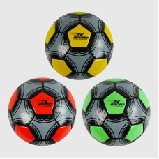 М'яч футбольний М 48472 TK Sport 3 види вага 300-310 грамів гумовий балон матеріал PVC розмір №5 ВИДАЄТЬСЯ МІКС TK Sport