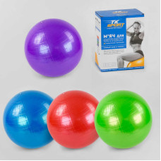 Мяч для фитнеса TK Sport 4 цвета D65 см в коробке