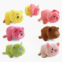 М`яка іграшка M 18461 3 види 2в1 двостороння вивернушка довжина 17 см ВИДАЄТЬСЯ ТІЛЬКИ МІКС ВИДІВ