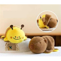 М`яка іграшка M 18462 2в1 Бджілка-капібара двостороння вивернушка довжина 205 см