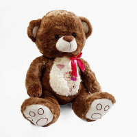 Мягкая игрушка D 40860 Мишка 43х30х60 см с бантиком