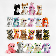 М`яка іграшка М 15961 ВИДАЄТЬСЯ ТІЛЬКИ МІКС ВИДІВ висота 22 см окастик