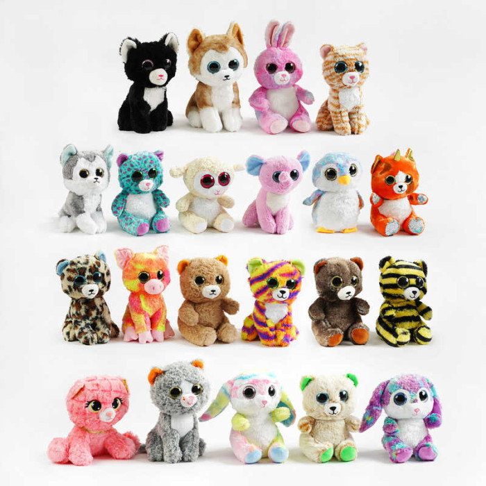 М`яка іграшка М 15961 ВИДАЄТЬСЯ ТІЛЬКИ МІКС ВИДІВ висота 22 см окастик