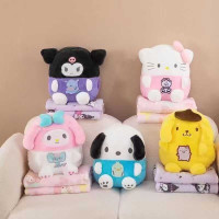 Мягкая игрушка M 18373 размер: 30х22х33 см герой муфта плед ВЫДАЁТСЯ ТОЛЬКО МИКС ВИДОВ