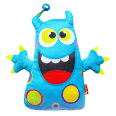 Игрушка мягко набивная МС 090102-06 Монстрик цвет голубой Масик высота 31 см Масік