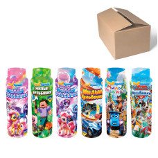 Мильні бульбашки 17151 ЦІНА ЗА 39 ШТ Пані Булька 6 ВИДІВ У БЛОЦІ 100 мл Пані Булька