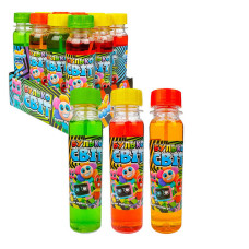 Мильні бульбашки Булько Світ 100мл 51417 ЦІНА ЗА 12 ШТУК В БЛОЦІ Пані Булька ароматизований розчин Пані Булька