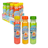 Мильні бульбашки Перлинка 100мл 46121 ЦІНА ЗА 12 ШТУК В БЛОЦІ Пані Булька з шиммером ароматизовані Пані Булька