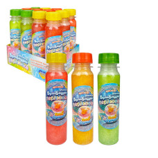 Мильні бульбашки Перлинка 100мл 46121 ЦІНА ЗА 12 ШТУК В БЛОЦІ Пані Булька з шиммером ароматизовані Пані Булька