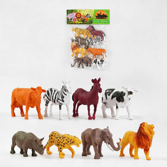 Набір тварин TK - 06203 TK Group 8 шт в пакеті TK Group