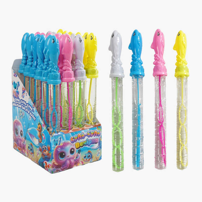 Мыльные пузыри TC 74530 WToys ЦЕНА ЗА 24 ШТУКИ В БЛОКЕ высота 25 см WToys