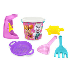 Набір для піску 6 ел Щенячий патруль рожевий Paw Patrol 81553 Tigres у сітці Tigres