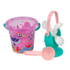Набір для гри з піском 9970 Technok Toys відерце млин ложечка Technok Toys