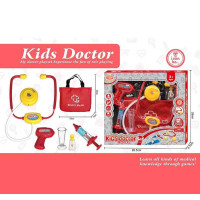 Набір лікаря дитячий зі стетоскопом термометром шприцем (A-11)