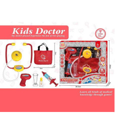 Набір лікаря дитячий зі стетоскопом термометром шприцем (A-11)